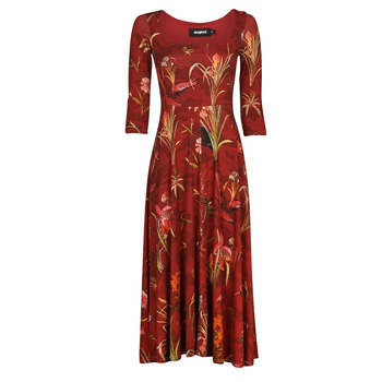 Desigual Vestido largo FLOWERS