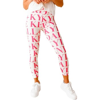 Kendall + Kylie Panties Leggins Kendall Kylie Print para mujer Blanco y Rosa