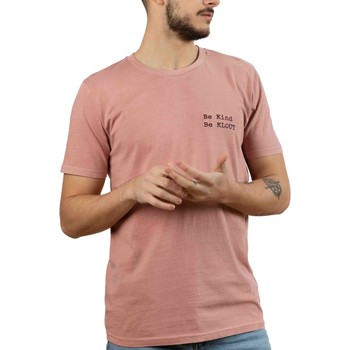 Klout Camiseta CAMISETA DYED ROSA