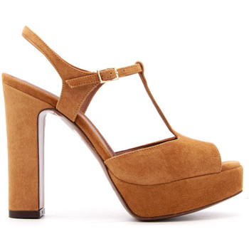 L'autre Chose Sandalias LDL055-SUEDE-CIGAR