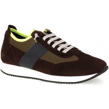 Lofs Zapatillas SNEAKERS HOMBRE ANTE MARRON CORDONES