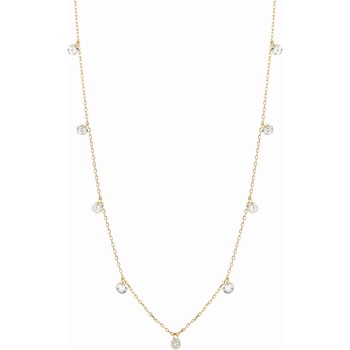 Luxenter Collar Collar Seduccion Con Baño De Oro Amarillo De 18 Quilates