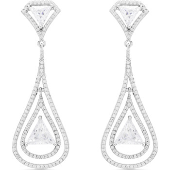 Luxenter Pendientes Pendientes Helmcar De Plata De Ley 925