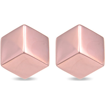 Luxenter Pendientes Pendientes Pria Con Baño Oro Rosa De 18 Quilates