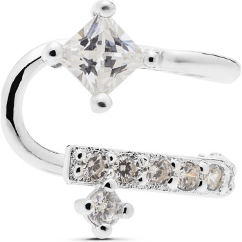 Luxenter Pendientes Pendientes Zari De Plata De Ley 925