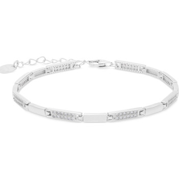 Luxenter Pulseras Pulsera Kinusi De Plata De Ley 925