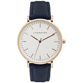 Luxenter Reloj analógico Reloj Kizopwa Con Baño Oro Rosa De 18 Quilates