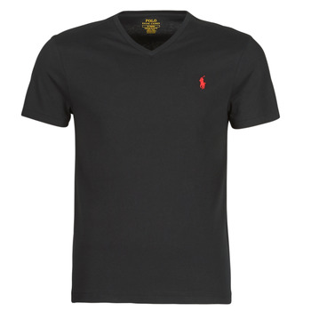 Polo Ralph Lauren Camiseta T-SHIRT AJUSTE COL V EN COTON LOGO PONY PLAYER