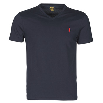 Polo Ralph Lauren Camiseta T-SHIRT AJUSTE COL V EN COTON LOGO PONY PLAYER