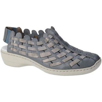 Rieker Sandalias Tacones bajos gris azur gris