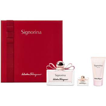 Salvatore Ferragamo Cofres perfumes Signorina Lote 3 Pz