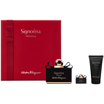 Salvatore Ferragamo Cofres perfumes Signorina Misteriosa Lote 3 Pz