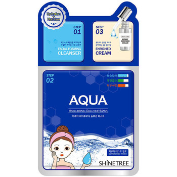 Shinetree Mascarillas & exfoliantes Aqua Hyaluronic Solution Mask 3 Steps