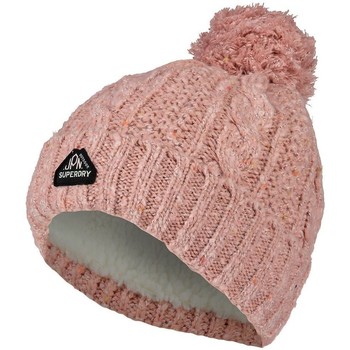 Superdry Gorro GORRO GRACIE CABLE PINK