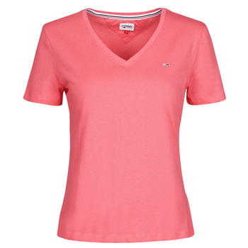 Tommy Jeans Camiseta TJW SLIM SOFT V NECK TEE