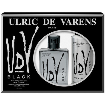 Ulric De Varens Colonia Udv Black For Men Lote 2 Pz