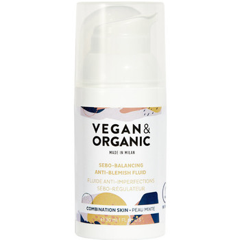 Vegan & Organic Cuidados especiales Sebo-balancing Anti-blemish Fluid Combination Skin