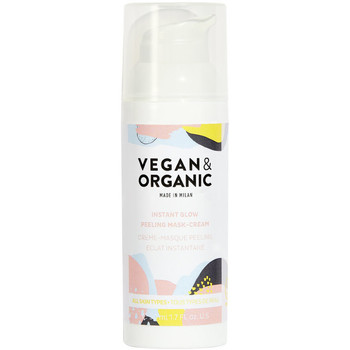 Vegan & Organic Mascarilla Instant Glow Peeling Mask-cream All Skin Types