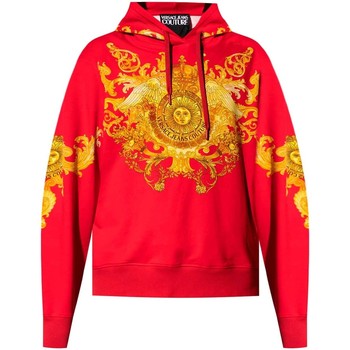Versace Jeans Couture Jersey Sudadera Versace Jeans Panel Gold Baroque para hombre Roja