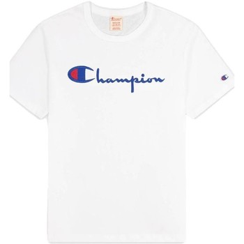 Champion Camiseta Reverse Weave Script Logo Crewneck