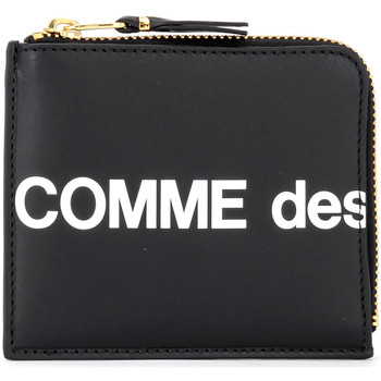 Comme Des Garcons Cartera Cartera Huge Logotipo cierre de L