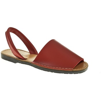 Duendy Sandalias MENORQUINA SEÑORA ROJO