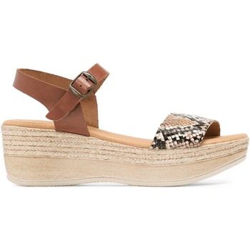 Eva López Sandalias Sandalia Cuña Media