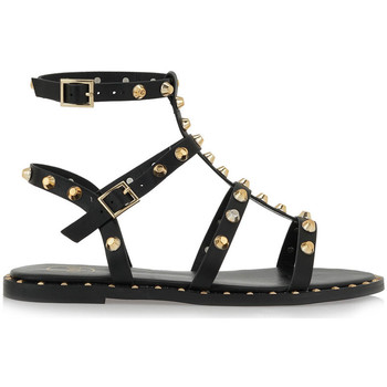 Exé Shoes Sandalias SANDALIA TACHUELAS CON CIERRE EN EL TOBILLO BLACK VF239-6