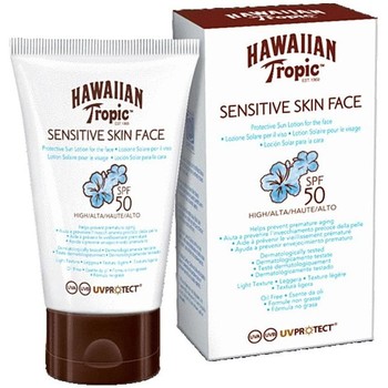Hawaiian Tropic Protección solar Sensitive Skin Face Sun Lotion Spf50