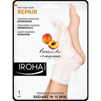 Iroha Nature Mascarillas & exfoliantes Calcetines Mascarilla Reparadores Melocotón