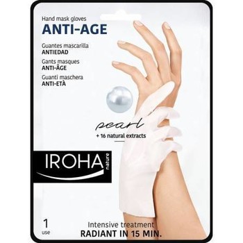 Iroha Nature Mascarillas & exfoliantes Guantes Mascarilla Antiedad Perla