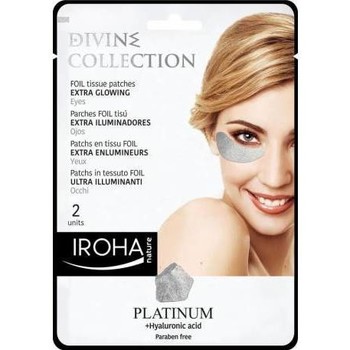 Iroha Nature Mascarillas & exfoliantes Parches Extra Iluminadores Platino