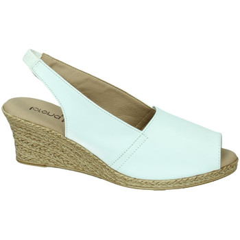 Lorena Massó Sandalias Sandalia cabra blanc