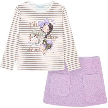 Mayoral Short niña Conj. falda rizo