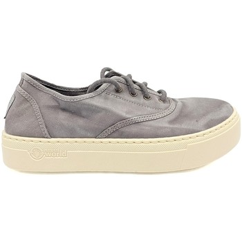 Natural World Zapatillas Basket Platform Grise 623-6112E