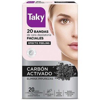 Taky Cuidados manos & pies Carbon Activado Bandas Cera Faciales Depilatorias