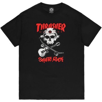 Thrasher Camiseta CAMISETA NEGRA SKATE ROCK TEE