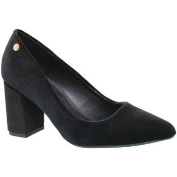 Xti Zapatos de tacón SALON TERCIOPELO TACON 6 CMTS. 41 NEGRO
