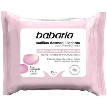 Babaria Productos baño ROSA MOSQUETA TOALLITAS DESMAQUILLANTES 25UDS.