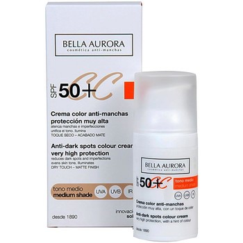 Bella Aurora Hidratantes & nutritivos CC SPF50 CREMA COLOR ANTI-MANCHAS TONO MEDIO 3