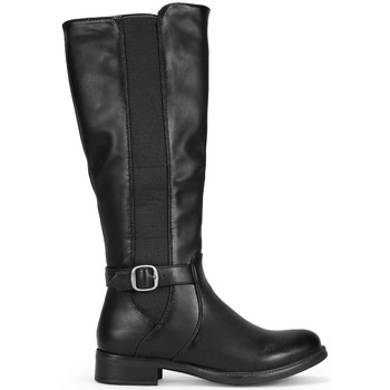 Bosanova Botas Botas altas negras planas