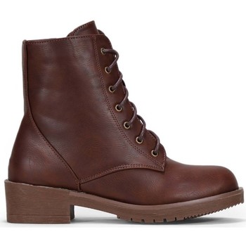 Bosanova Botines Botines marrones con cordones