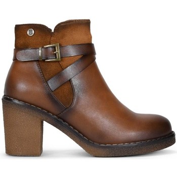 Bosanova Botines Botines marrones con tacón