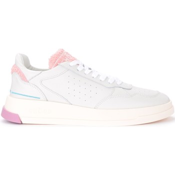 Ghoud Zapatillas Zapatillas Tweener de piel blanca y rosa