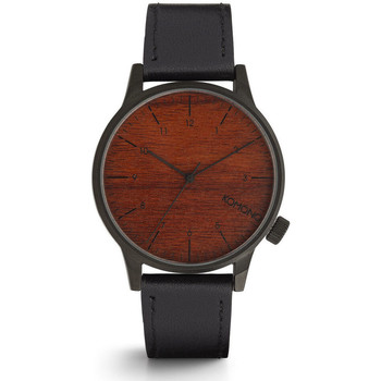 Komono Reloj analógico Winston black wood