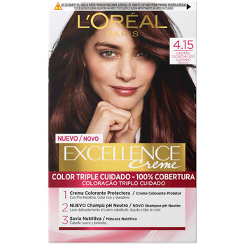 L'oréal Coloración Excellence Creme Tinte 4.15-castaño Oscuro Helado