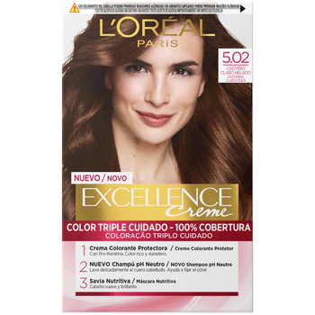 L'oréal Coloración Excellence Creme Tinte 5.02-castaño Claro Helado
