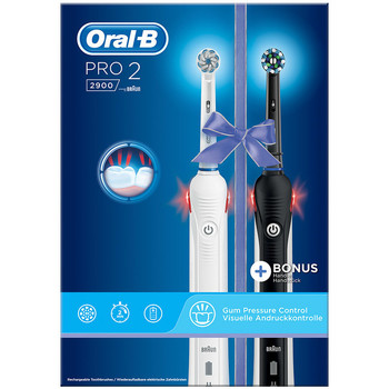 Oral-B Tratamiento facial Cross Action Pro2 2900 Cepillos Electricos Lote 2 Pz