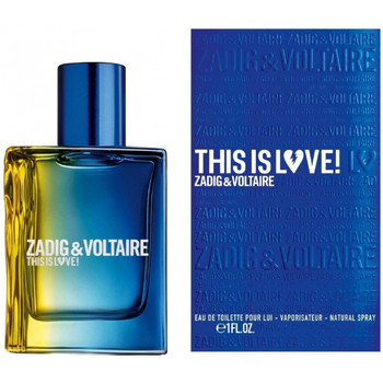 Zadig Voltaire Perfume THIS IS LOVE HIM EAU DE TOILETTE 50ML VAPO