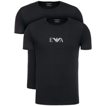 Armani Camiseta 2-Pack EA Basic Tee Black